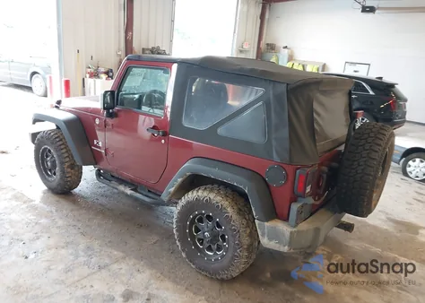 2009 Jeep Wrangler X z USA, uszkodzony, nr VIN 1J4FA24169L756377